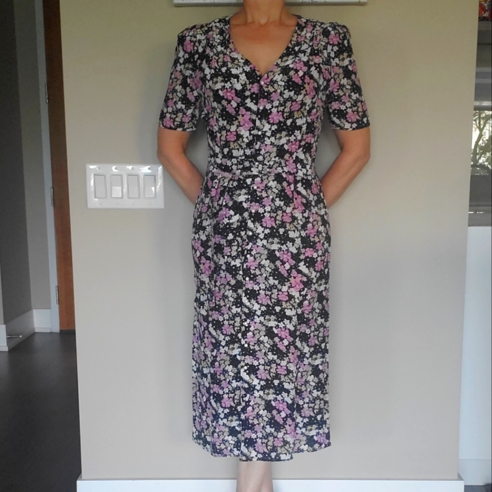 👑 5X HOST PICK 👑 Rouje Paris Mathilde Floral Dress - Picture 4 of 14